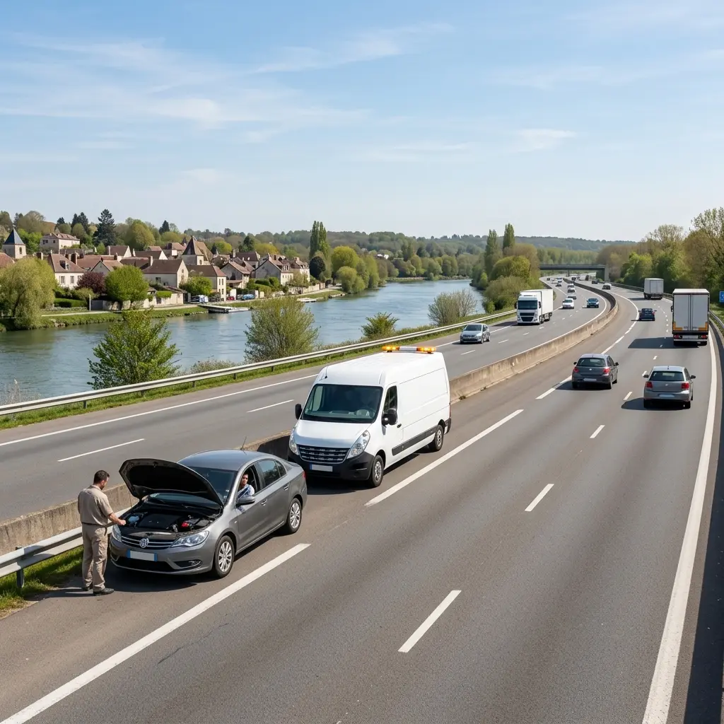 Précautions lors d'un incident routier