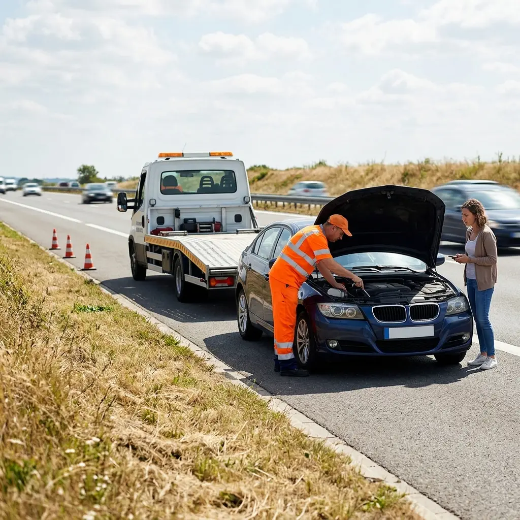 Notre démarche de dépannage autoroute à Rubelles