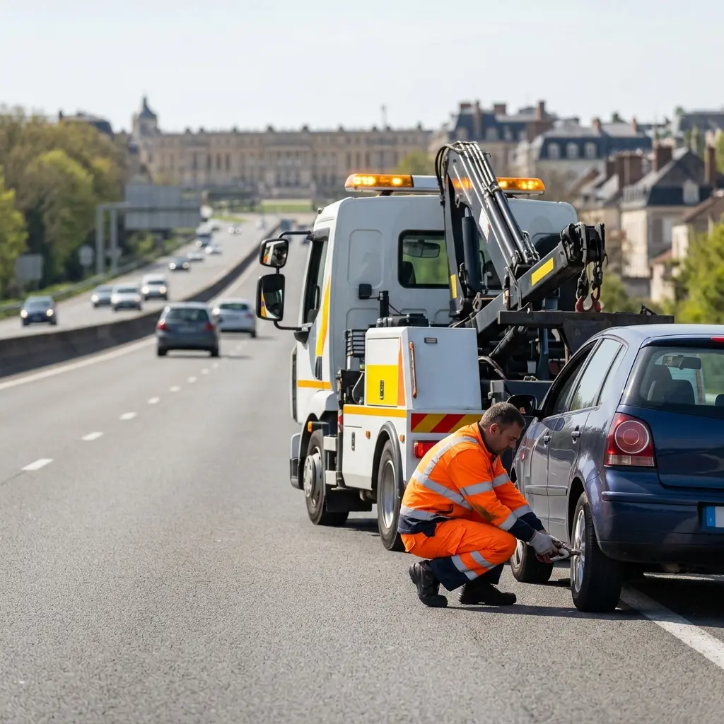 Comment se déroule l'intervention de dépannage à Versailles ?