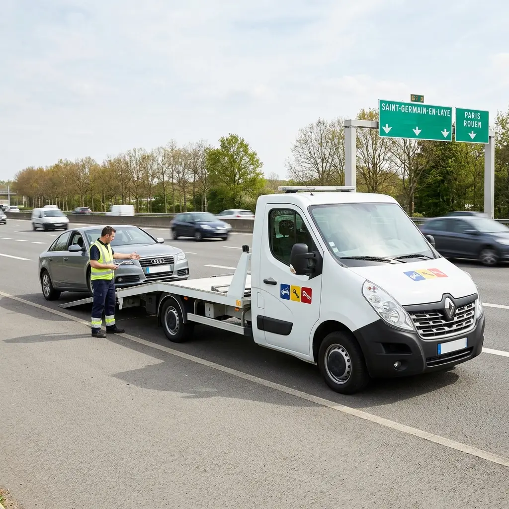 Dépannage autoroute Saint-Germain-en-Laye (78112)