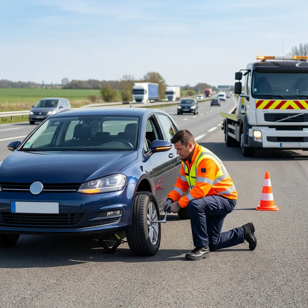 Notre méthode de dépannage autoroute à Buchelay