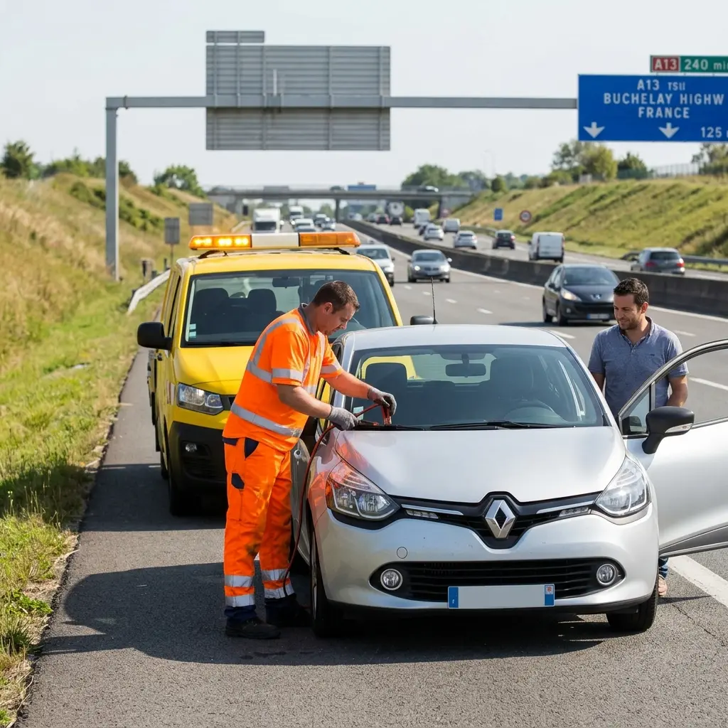 Bons réflexes pour toute panne autoroute à Buchelay