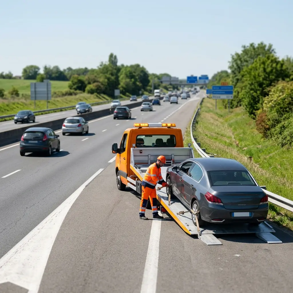 Les bons gestes en cas de panne sur les axes du Pecq
