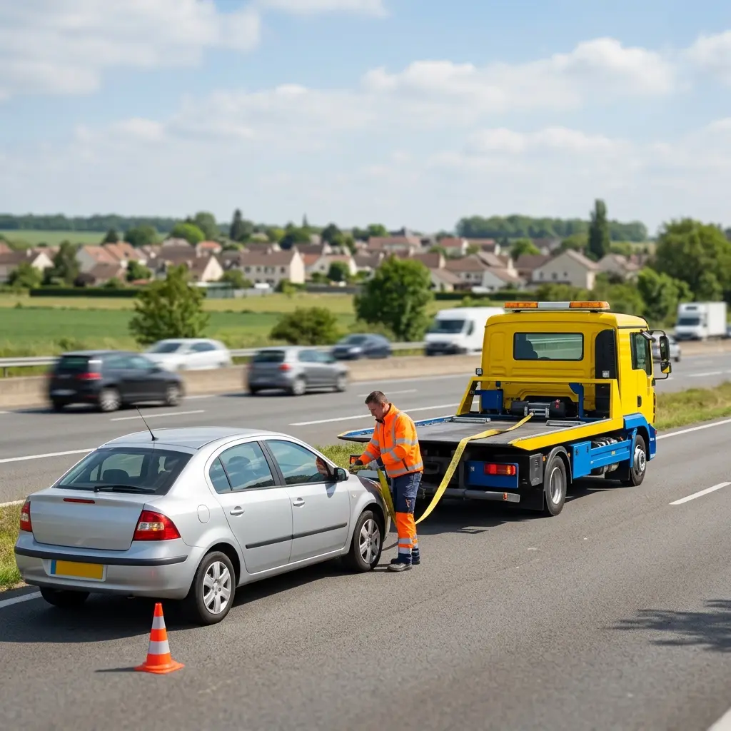 Dépannage autoroute Bonnières-sur-Seine (78270)