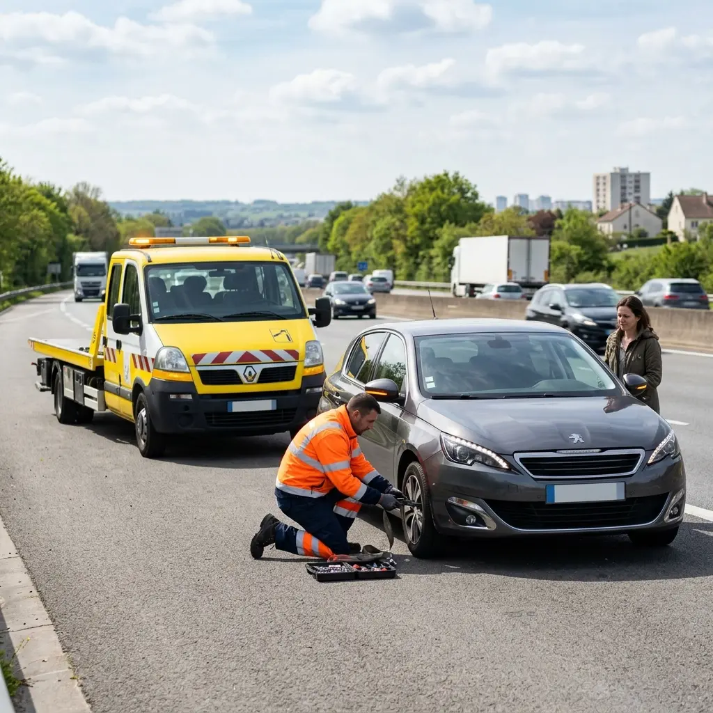 Un service de dépannage routier disponible pour vous accompagner