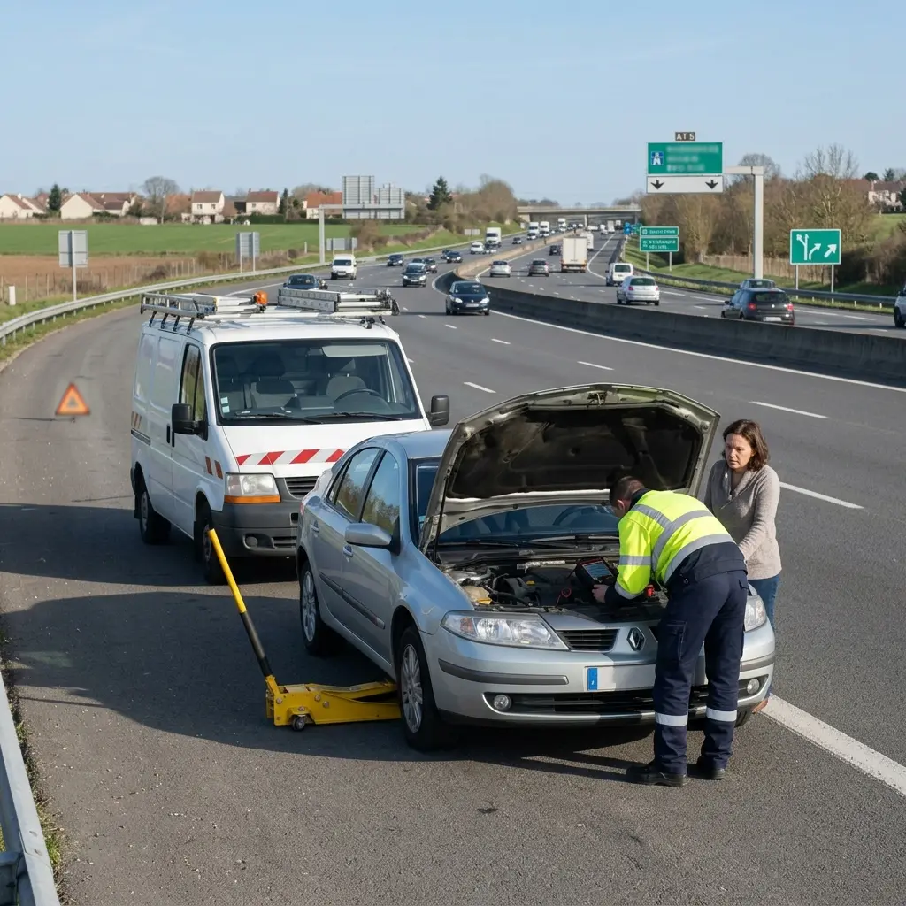 Dépannage autoroute Bois-d'Arcy (78390)