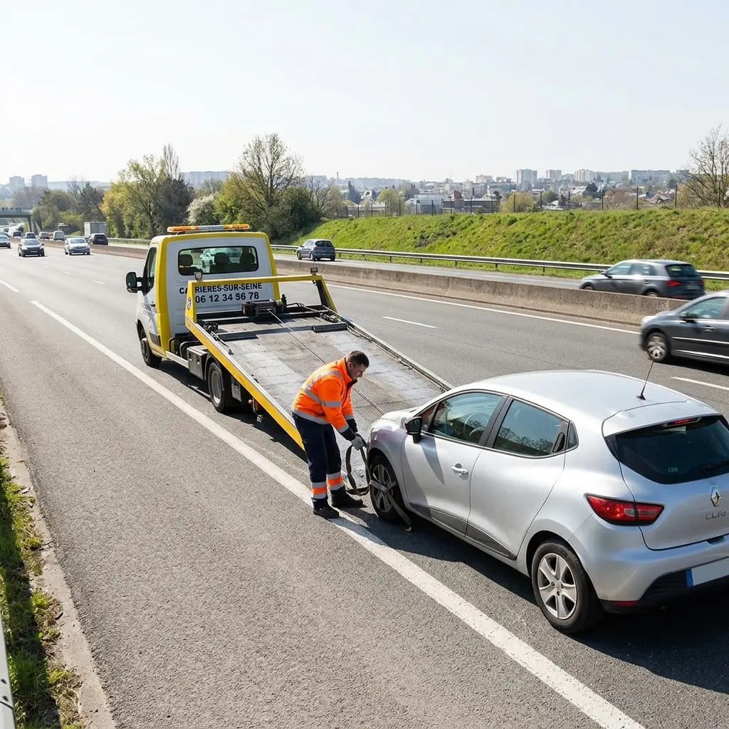 Comment se déroule l'intervention à Carrières-sur-Seine ?