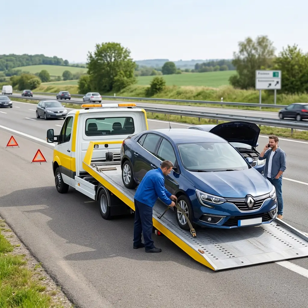 Notre méthode sur autoroute : une intervention au plus vite