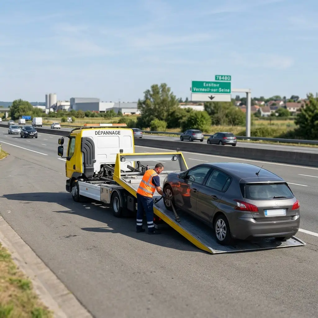 Dépannage autoroute Verneuil-sur-Seine (78480)