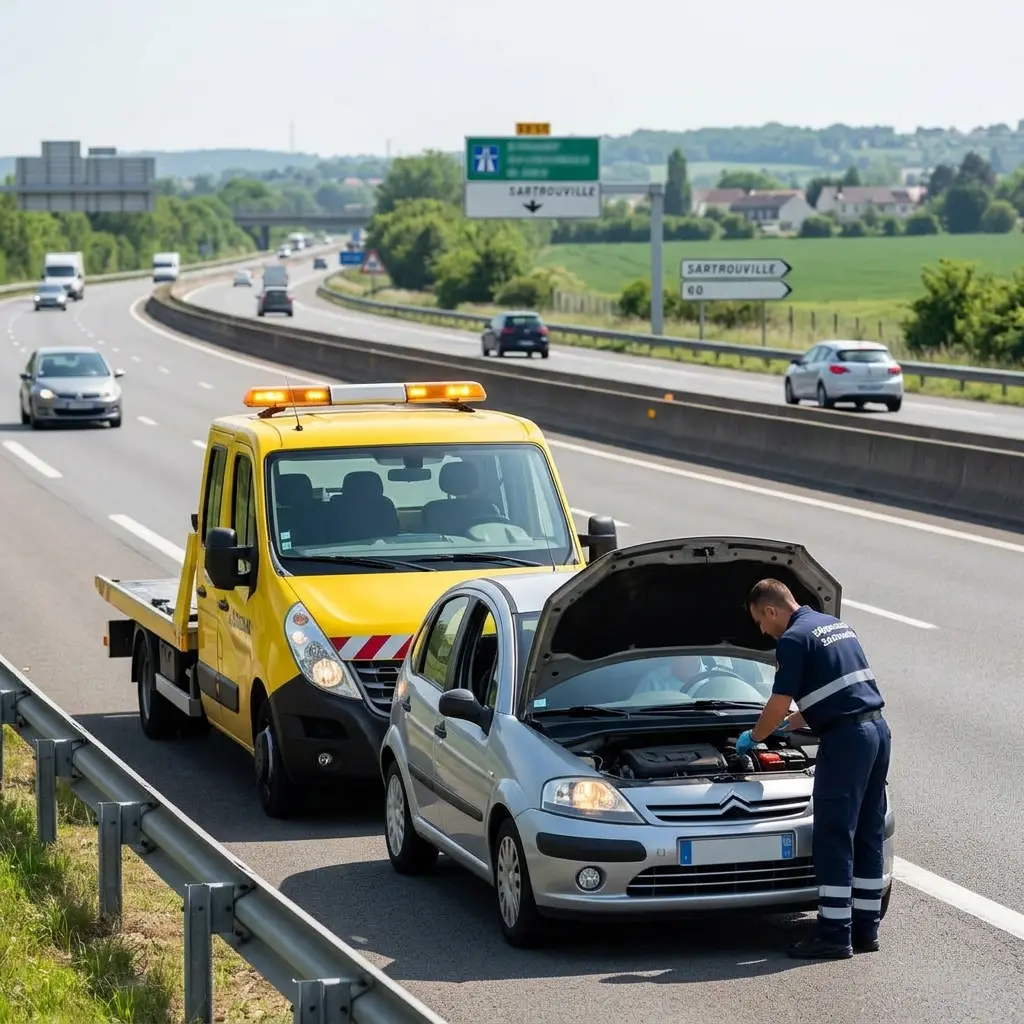 Les gestes essentiels lors d'une panne sur voie rapide