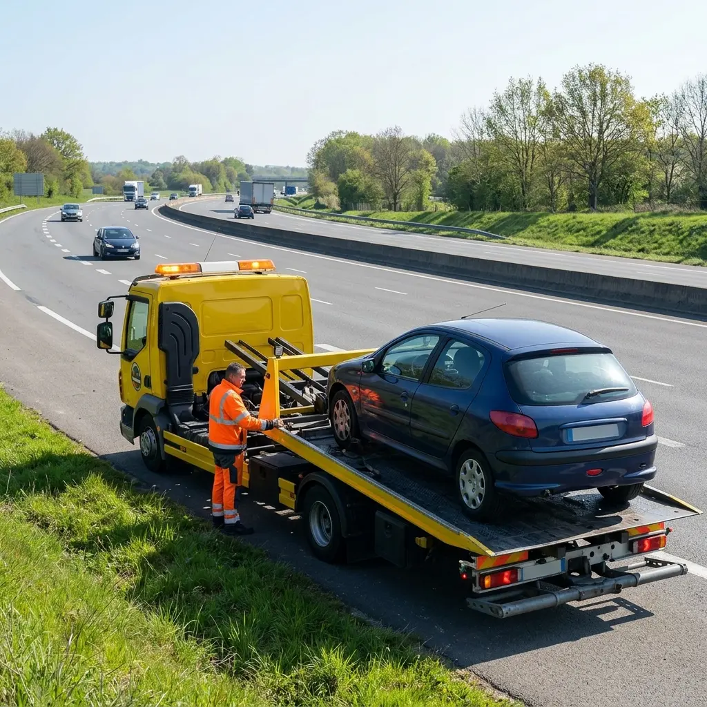Adopter les bons gestes lors d'une panne sur la route