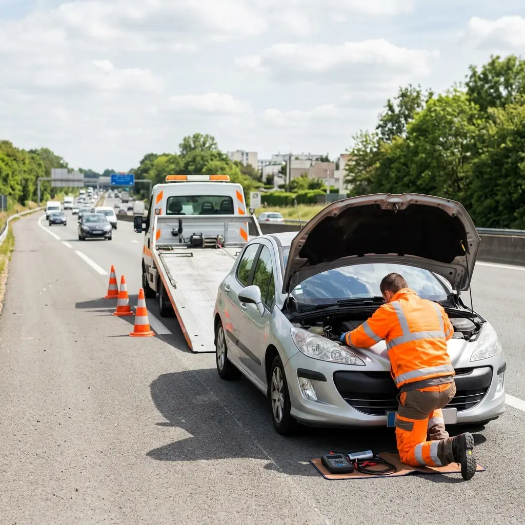 Dépannage autoroute Le Mesnil-le-Roi (78600)