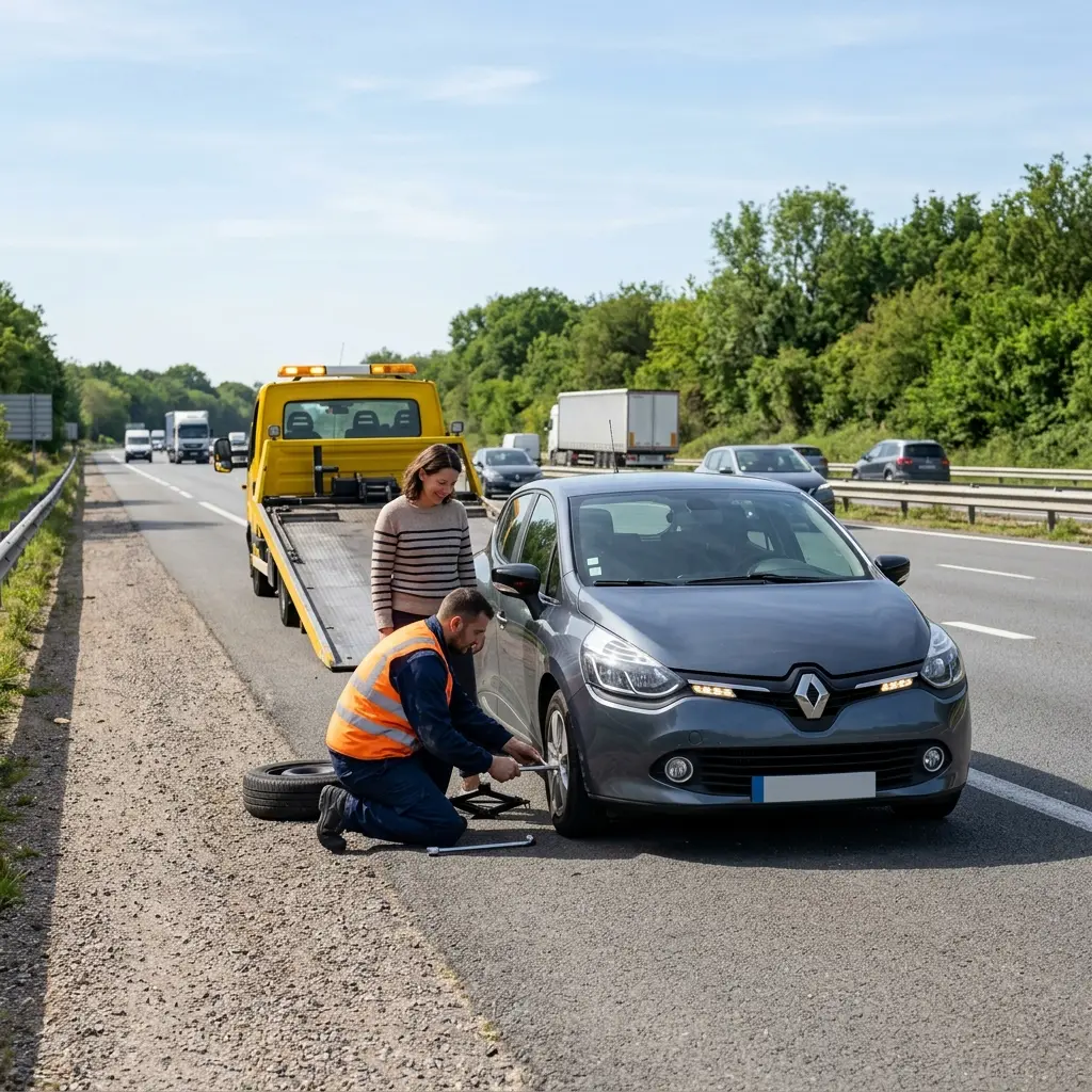 Notre méthode de dépannage autoroute