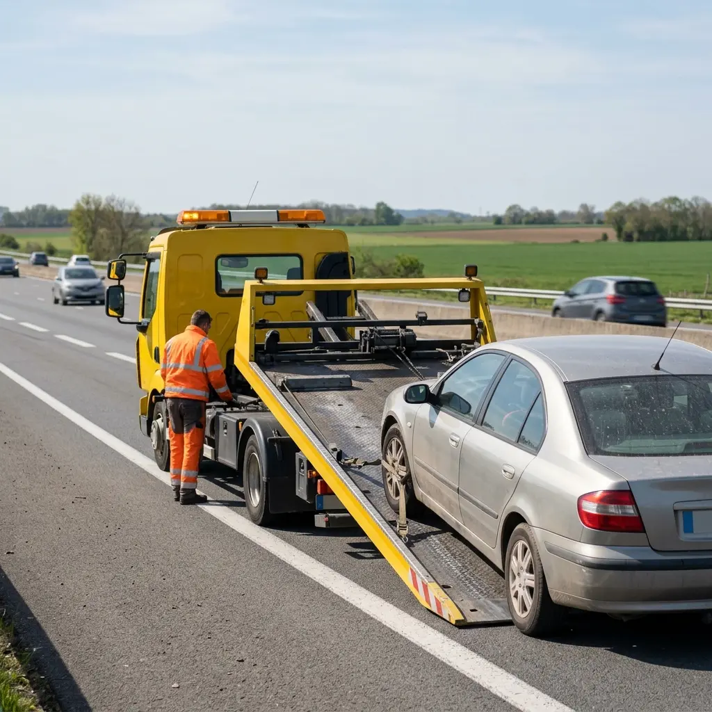 Bons réflexes à l'autoroute d'Ablis