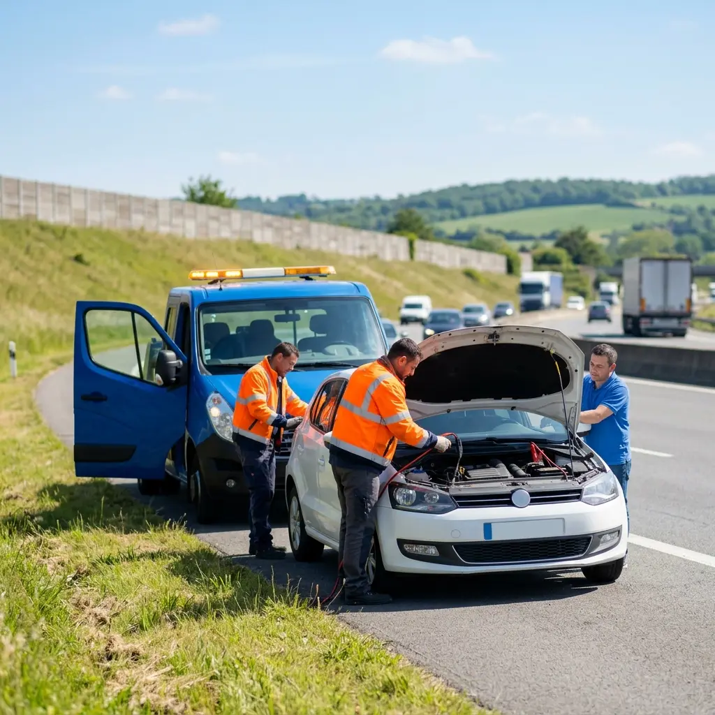 Notre méthode de dépannage autoroute à Épône