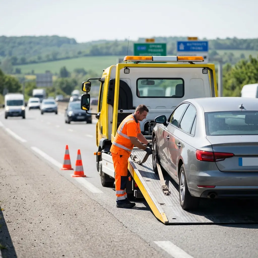 Comment se déroule l’intervention sur l’autoroute à Épône ?