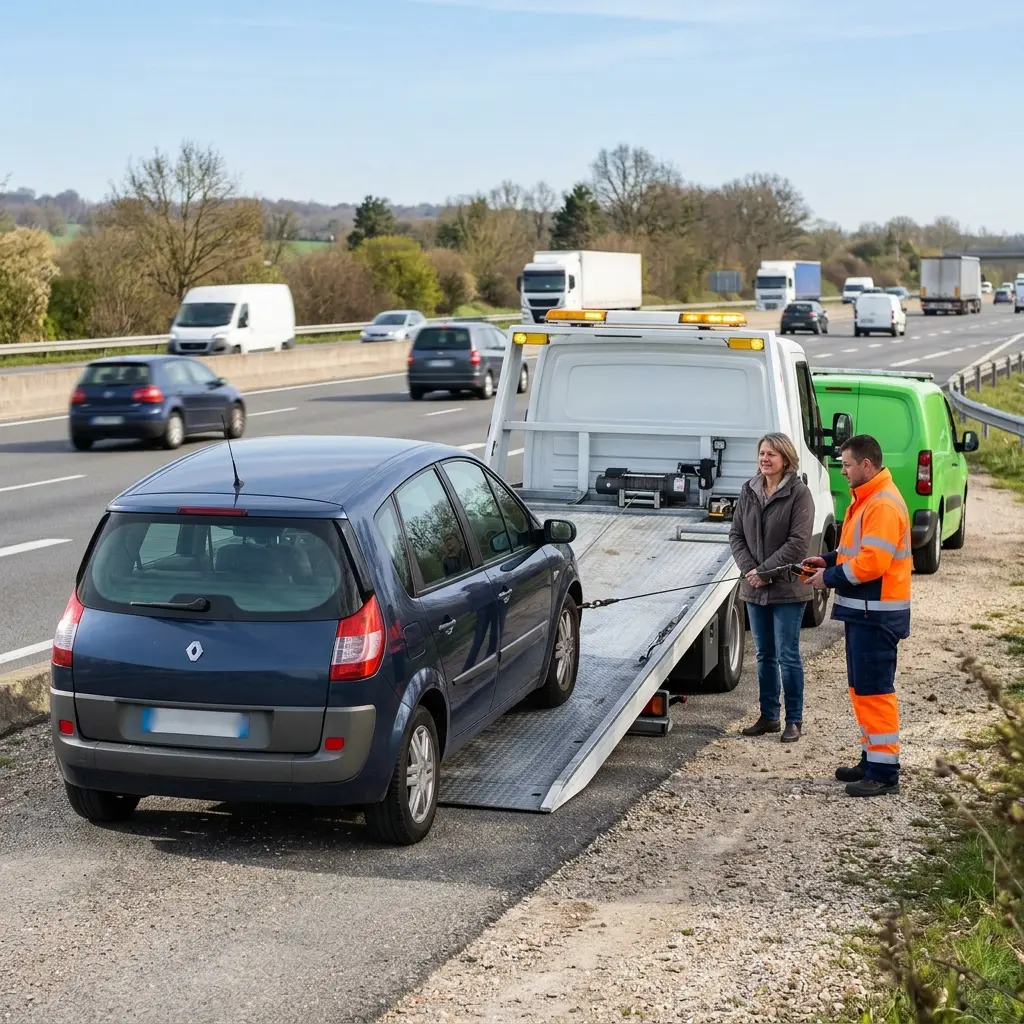 Notre méthode de dépannage autoroute
