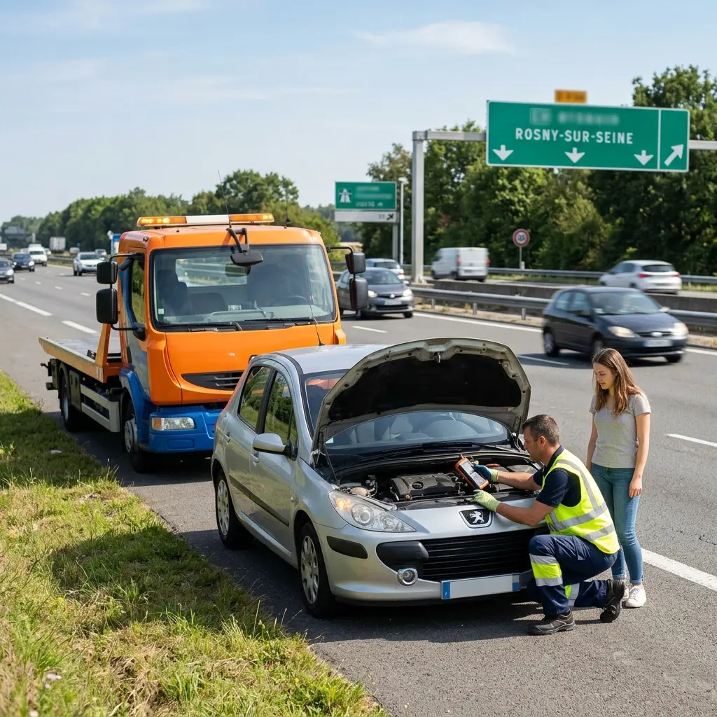 Dépannage autoroute Rosny-sur-Seine (78710)