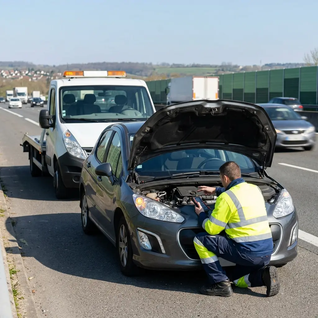 Dépannage autoroute Mareil-Marly (78750)