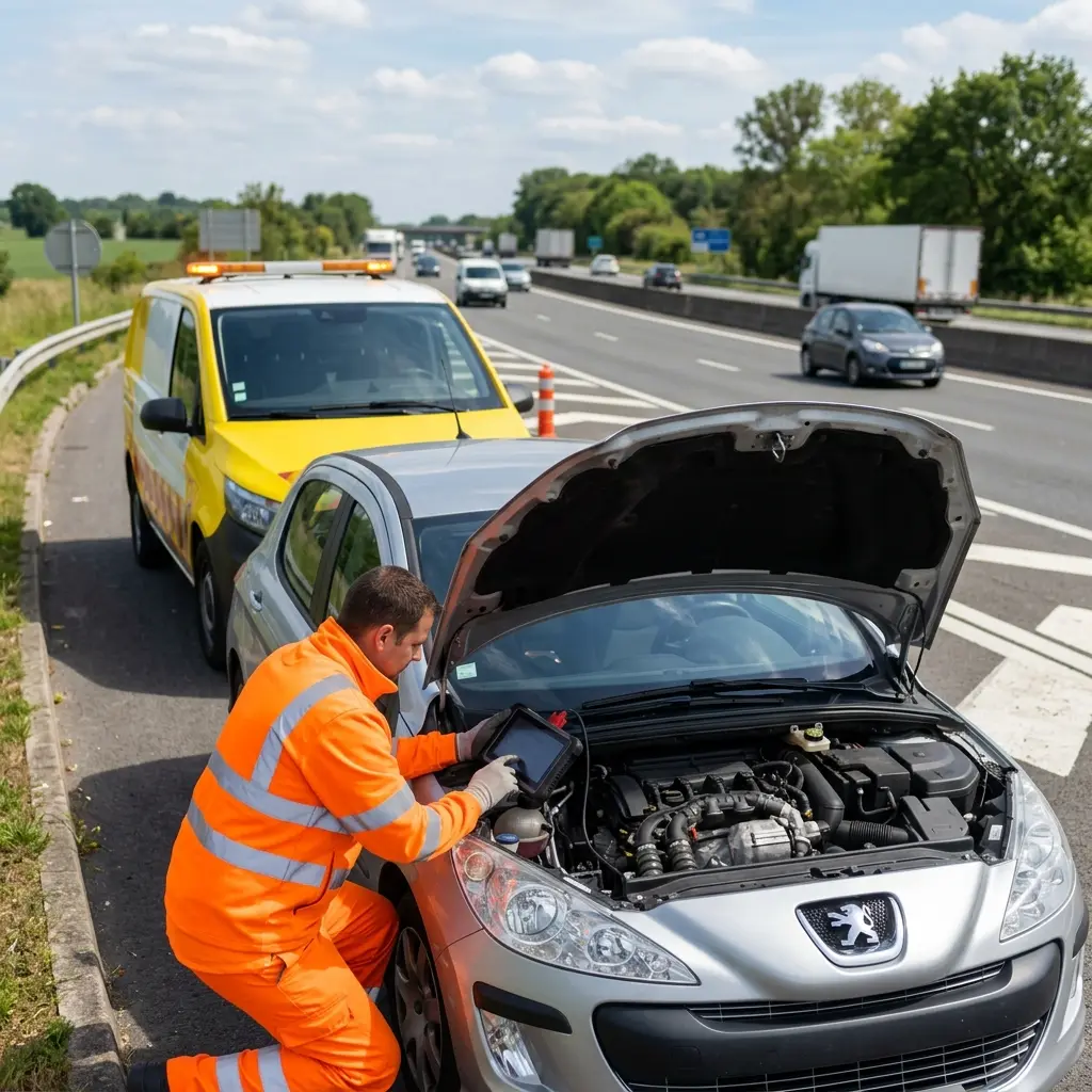 Comment se déroule l’intervention sur l’autoroute à Maurecourt ?