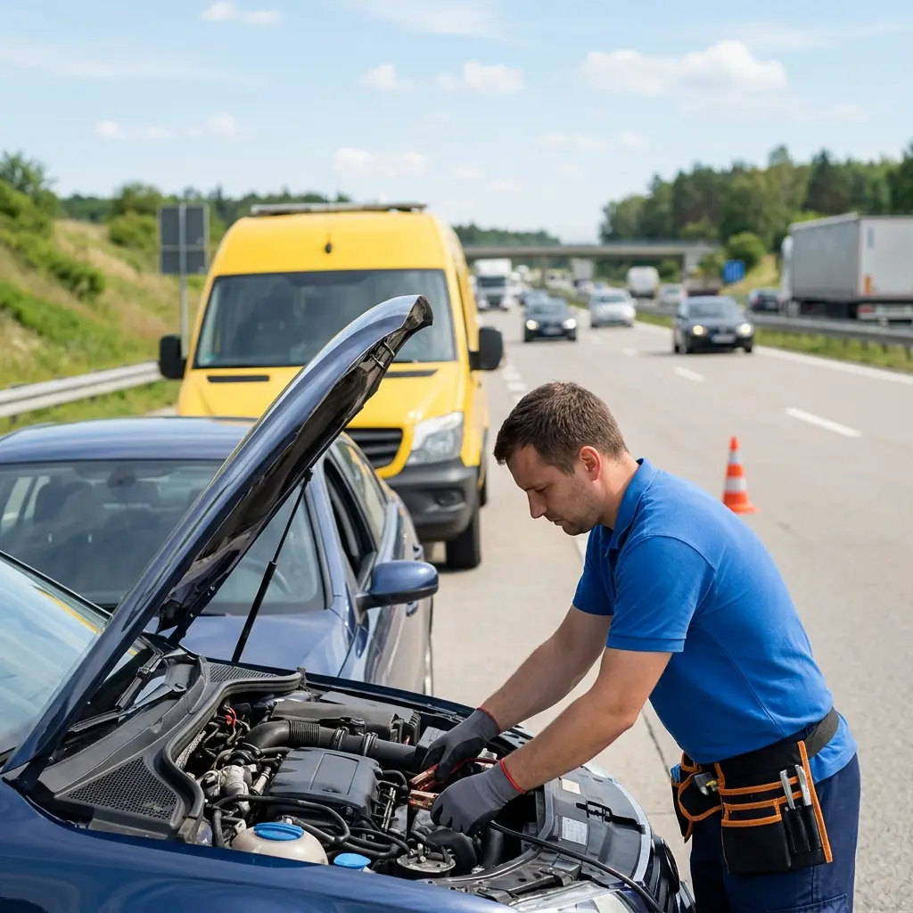 Notre méthode d'intervention sur l'autoroute à Bailly