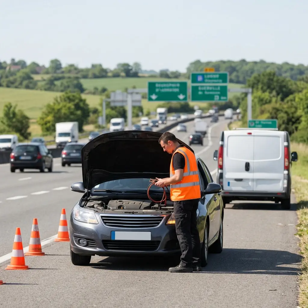Dépannage autoroute Guerville (78930)
