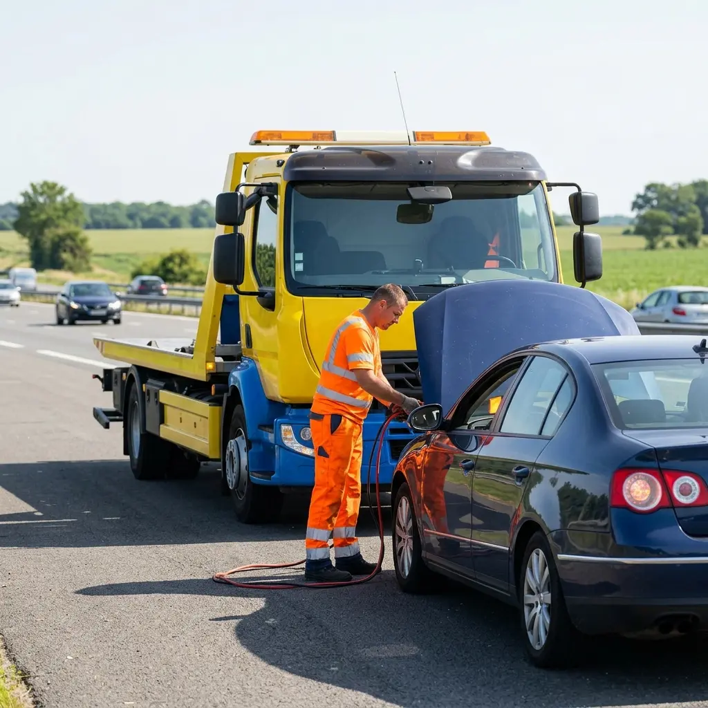 Notre méthode de dépannage autoroute à Gambais