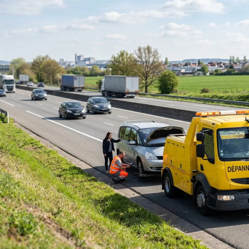 Dépannage autoroute Carrières-sous-Poissy (78955)