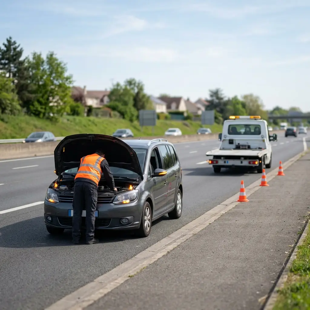 Dépannage autoroute Voisins-le-Bretonneux (78960)