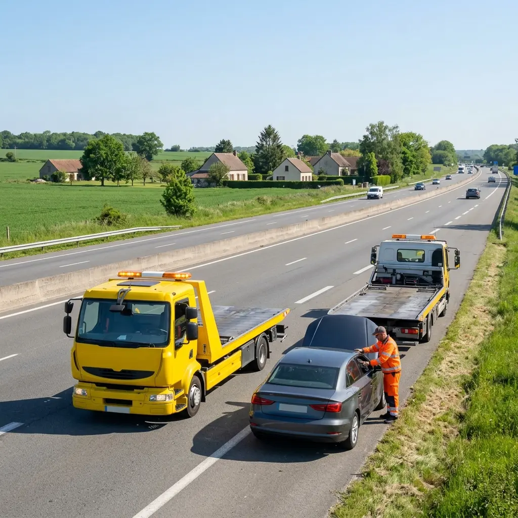 Dépannage autoroute Mézières-sur-Seine (78970)