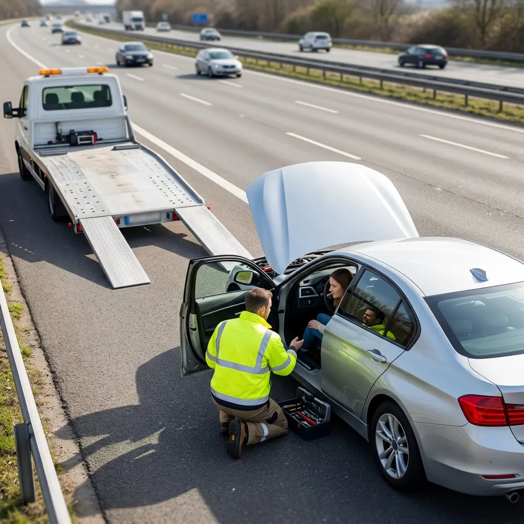 Notre méthode pour un dépannage autoroute à Ballainvilliers