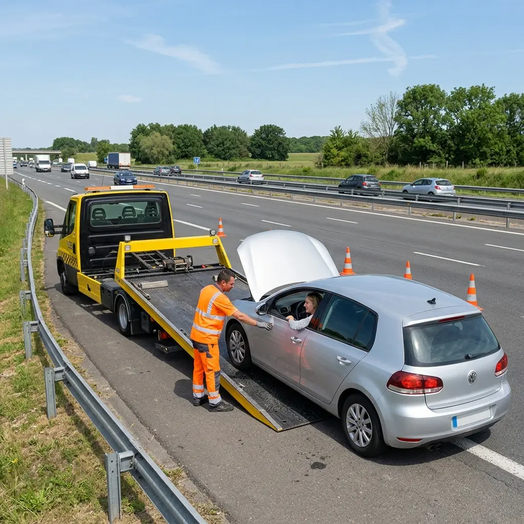 Bons réflexes à l'autoroute de Champlan