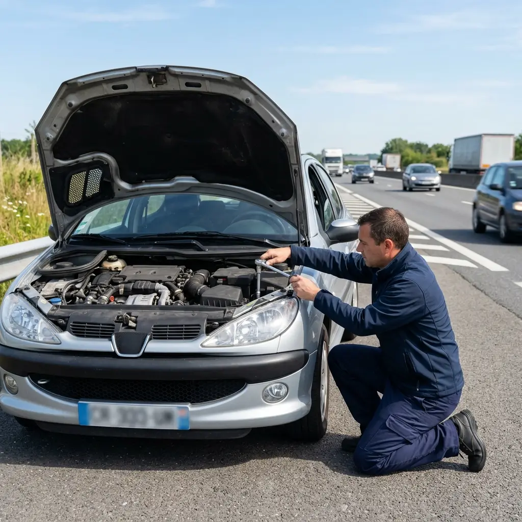 Comment se déroule une intervention de dépannage autoroute à Champlan ?