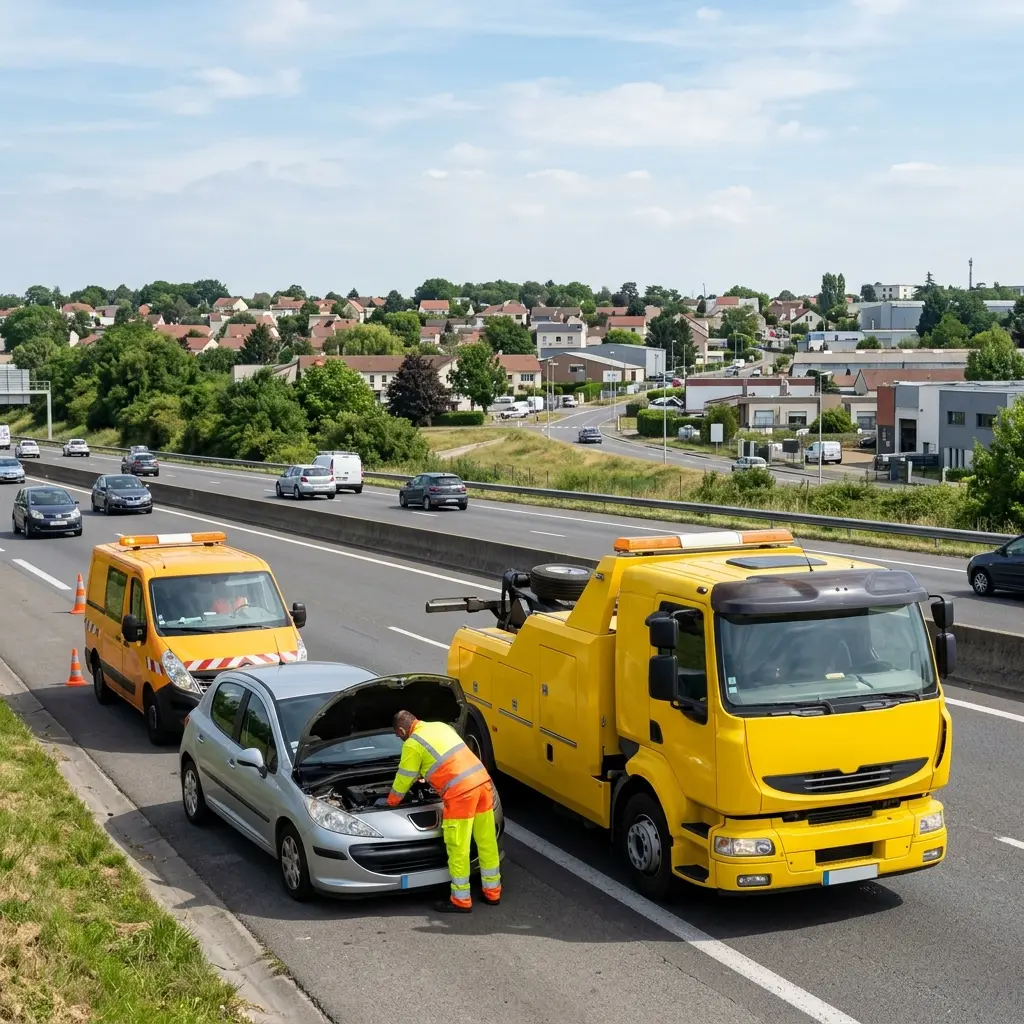 Dépannage autoroute Saint-Germain-lès-Corbeil (91250)