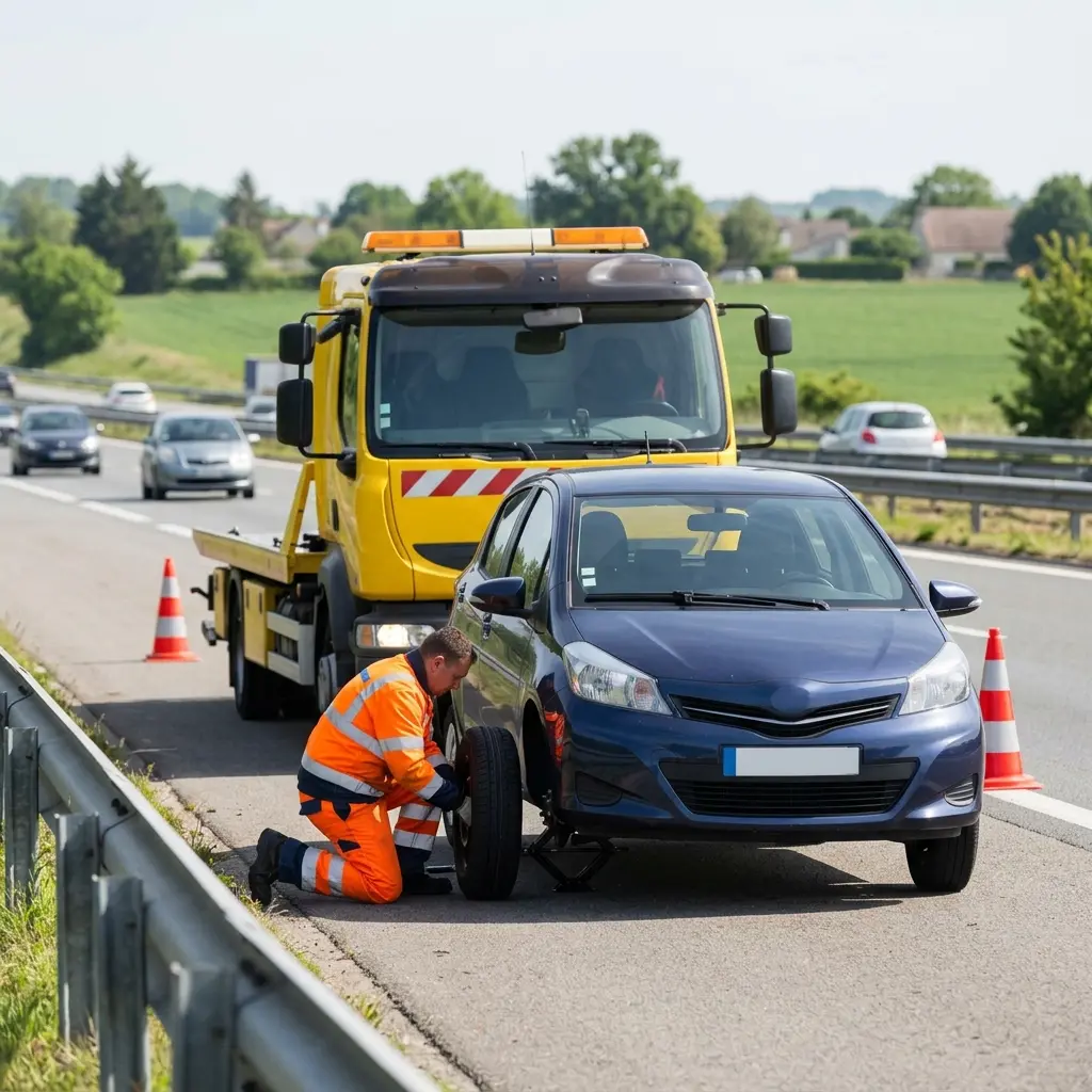 Bons réflexes avant, pendant et après une panne sur l’autoroute à Tigery
