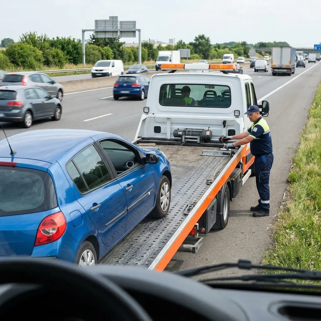 Notre méthode de dépannage en autoroute