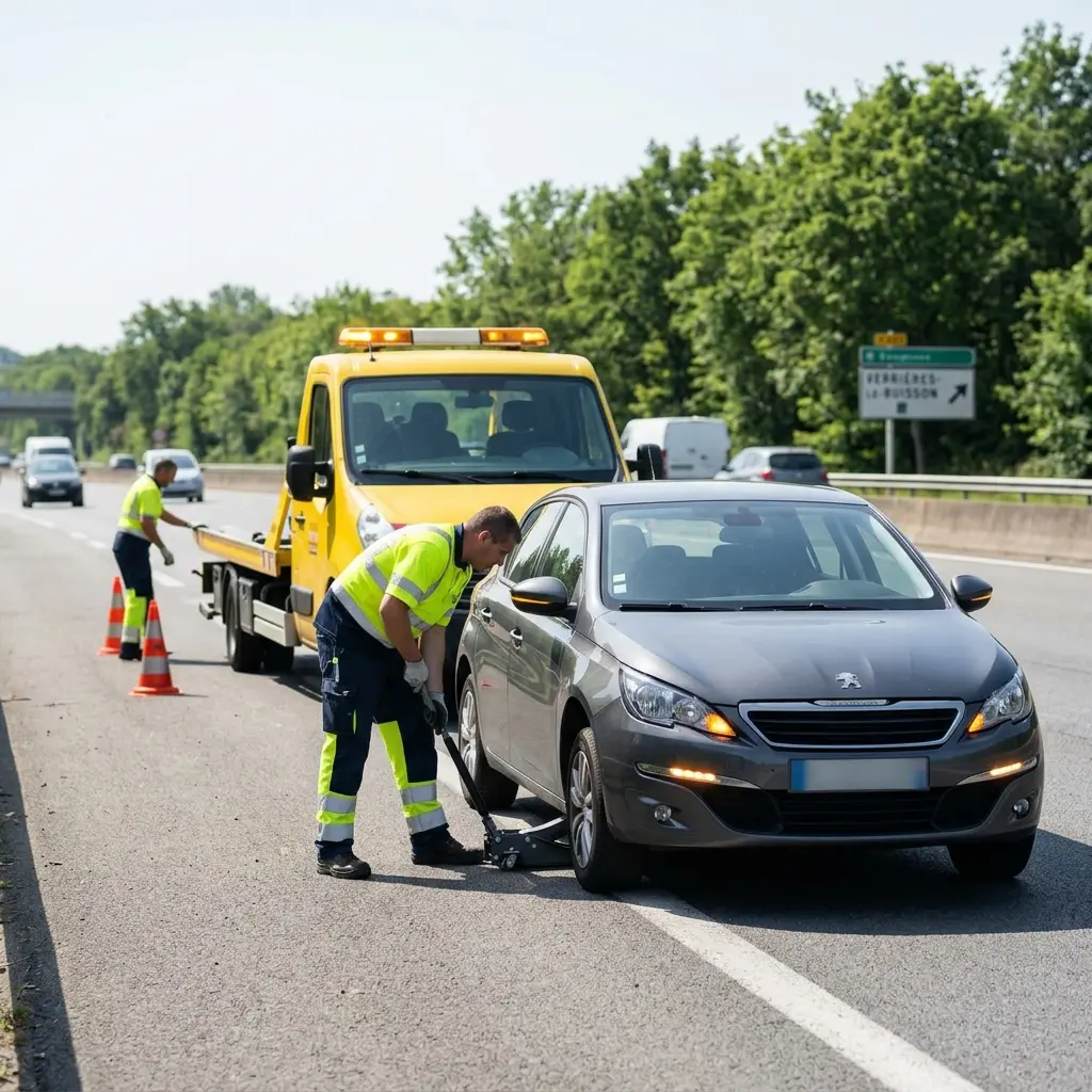 Dépannage autoroute Verrières-le-Buisson (91370)