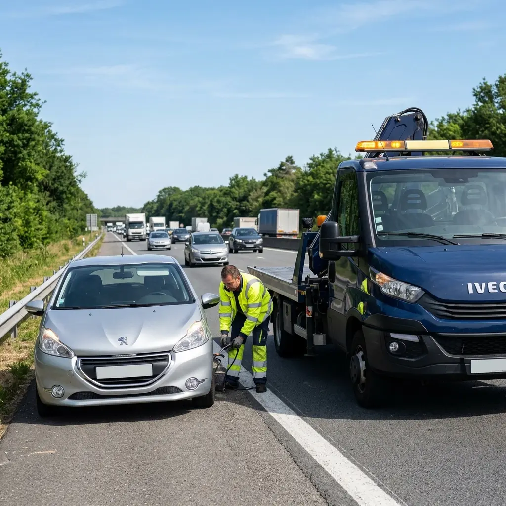 Comment agir en cas de panne sur l’autoroute à Milly-la-Forêt et votre sécurité
