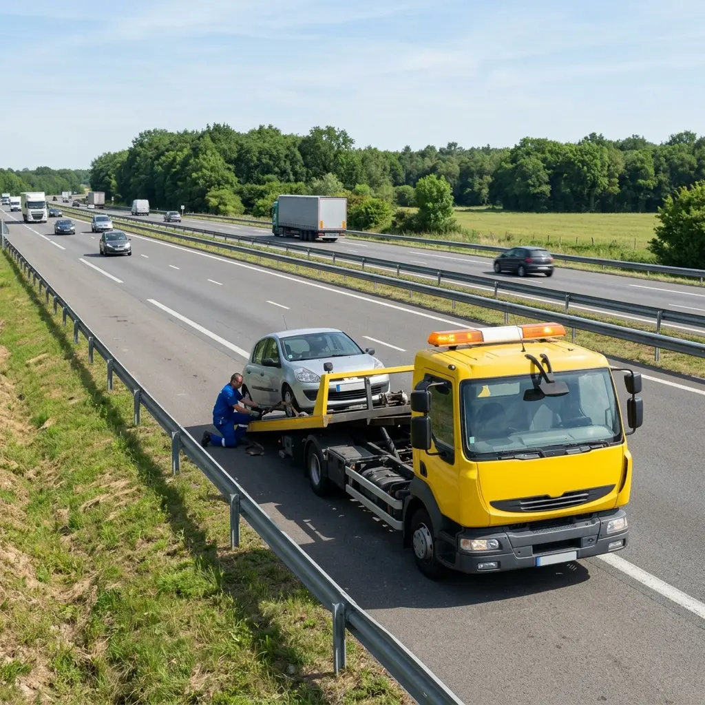 Votre dépanneur de confiance sur l’autoroute à Milly-la-Forêt
