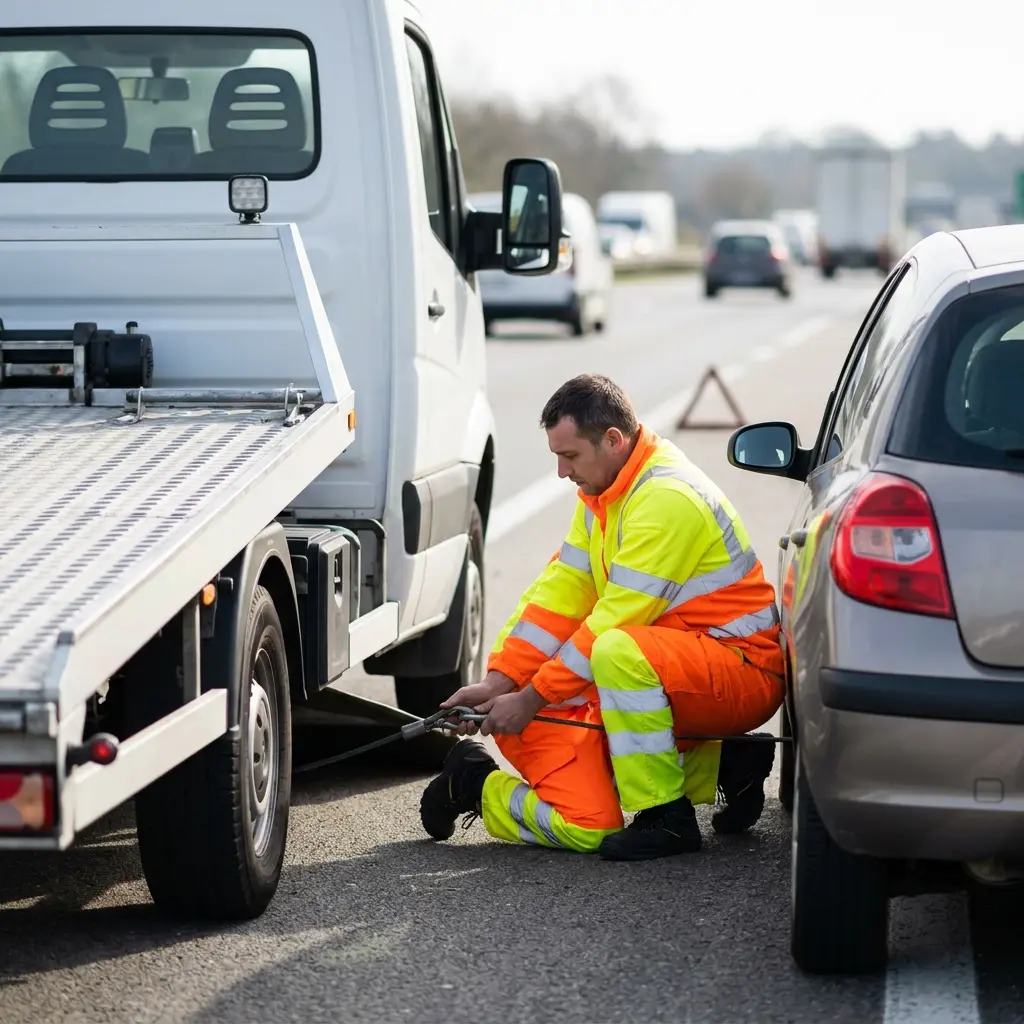 Comment se déroule l’intervention de dépannage autoroute à Milly-la-Forêt ?