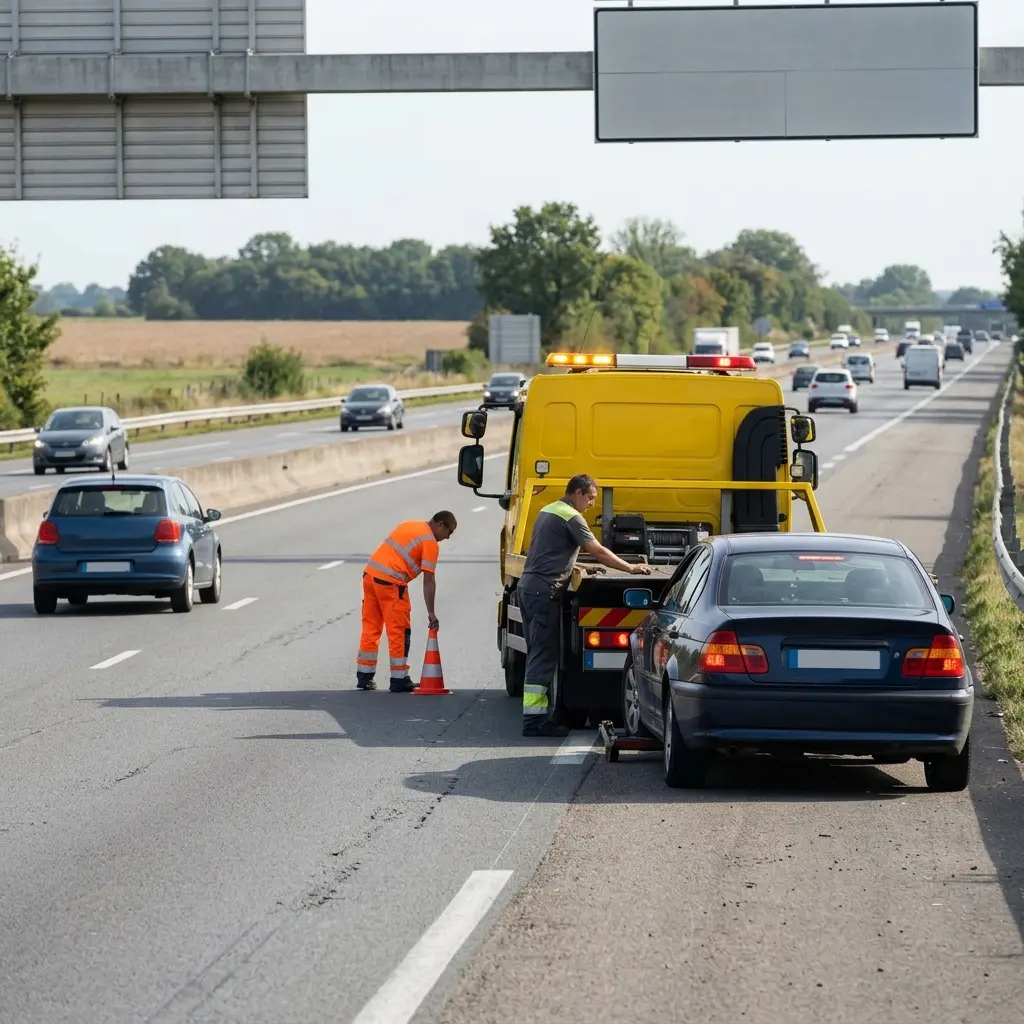 Précautions lors d'une panne