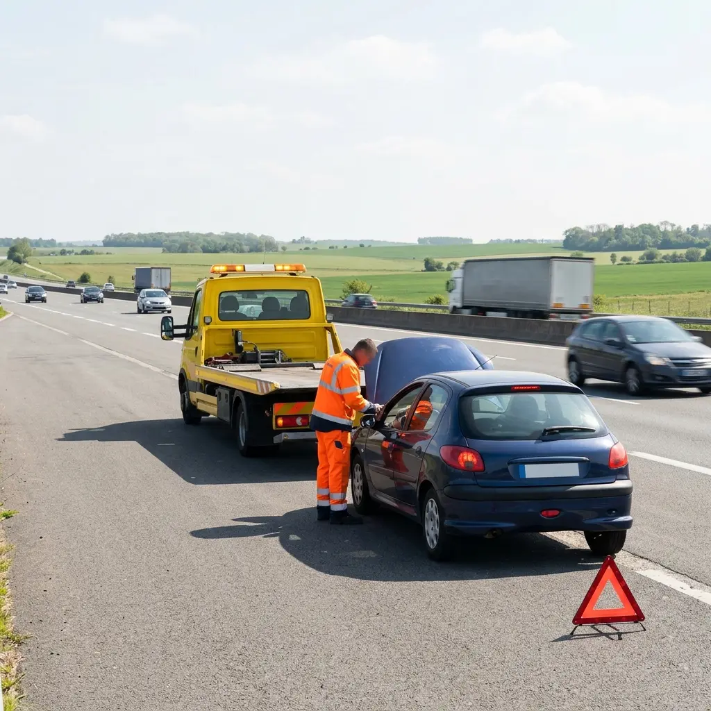 Comment réagir correctement lors d'une panne sur la route