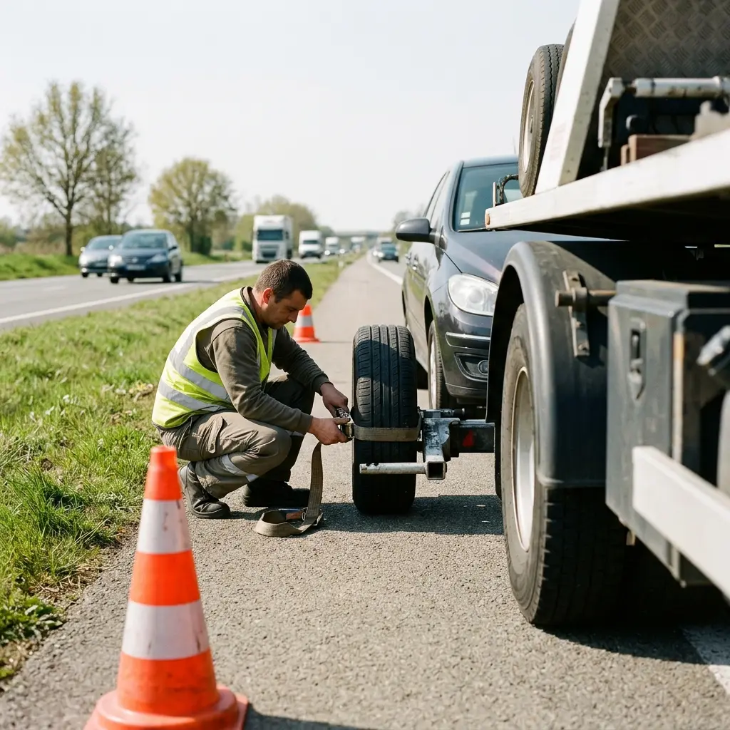 Un service de remorquage professionnel et serein