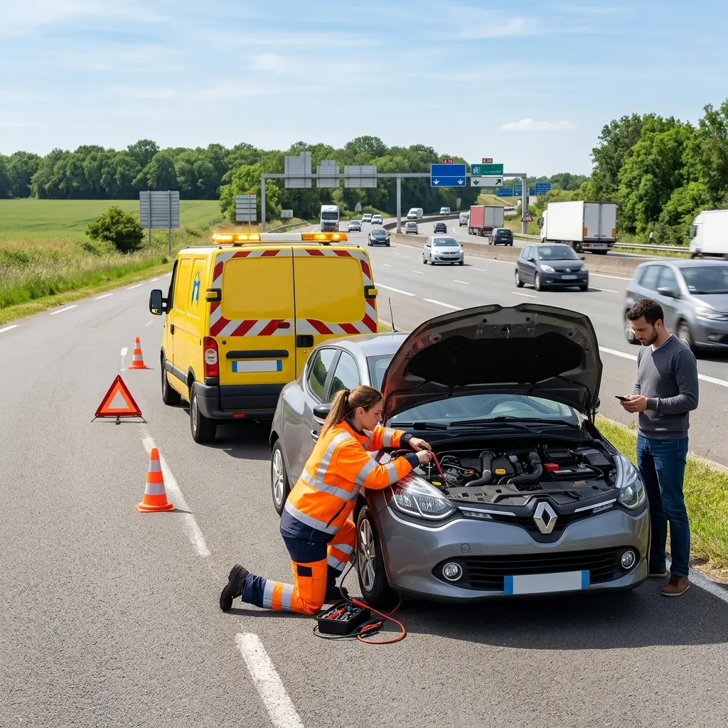 Notre méthode de dépannage autoroute à Briis-sous-Forges