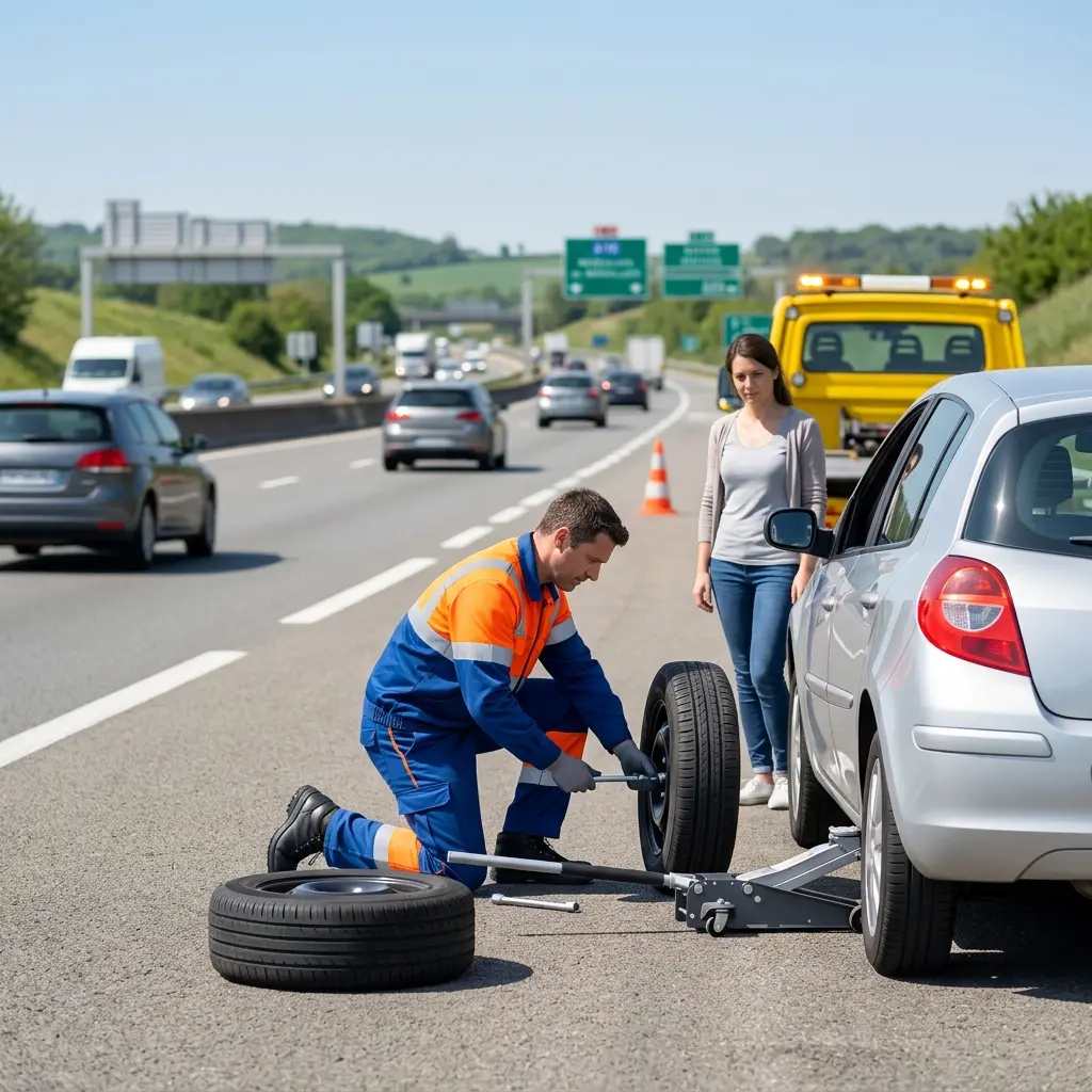 Notre méthode de dépannage autoroute à Mérévillois