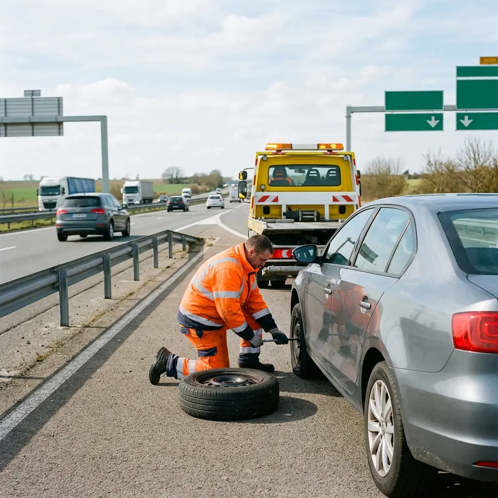 Notre méthode détaillée d’intervention sur autoroute à Vert-le-Petit