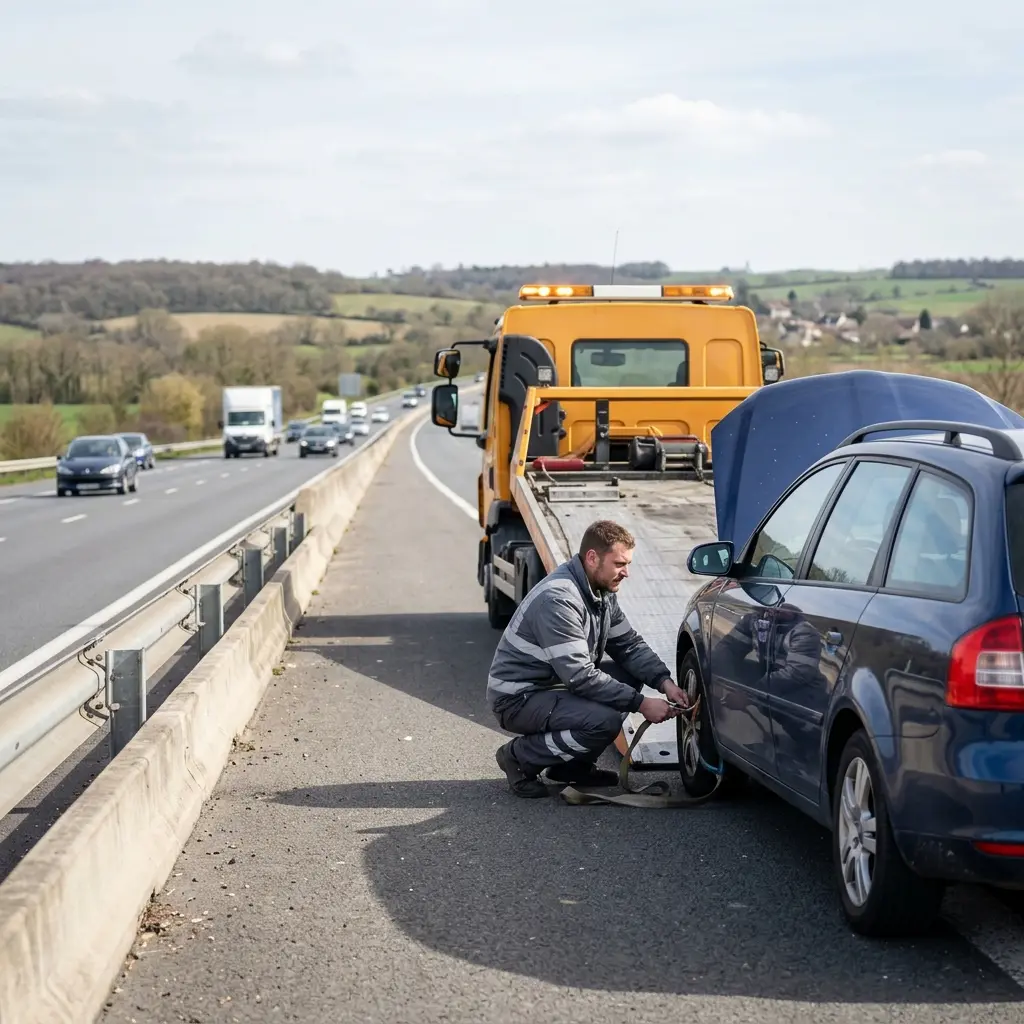 Dépannage autoroute Boissy-sous-Saint-Yon (91790)