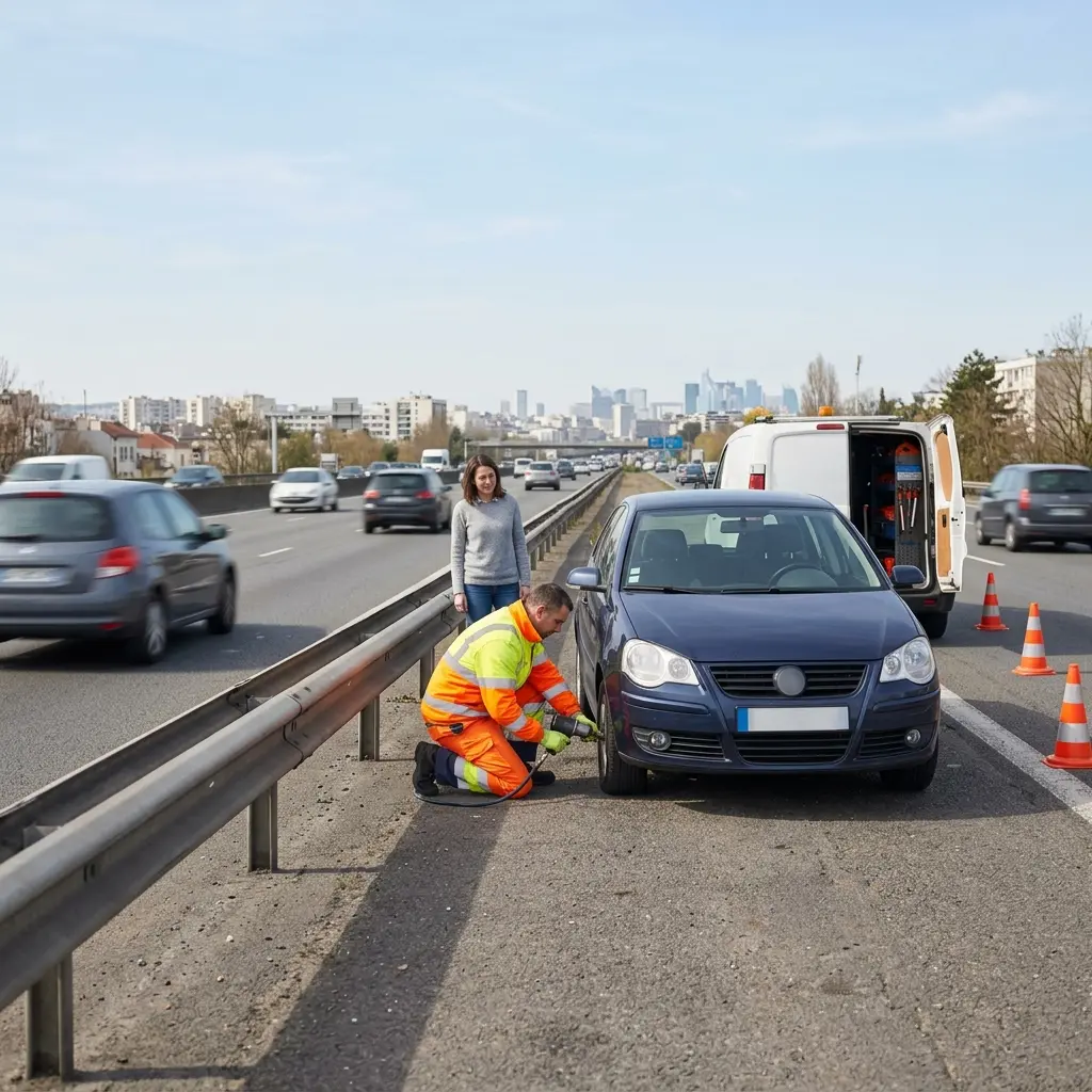 Adopter les bons gestes lors d'une panne sur les voies rapides