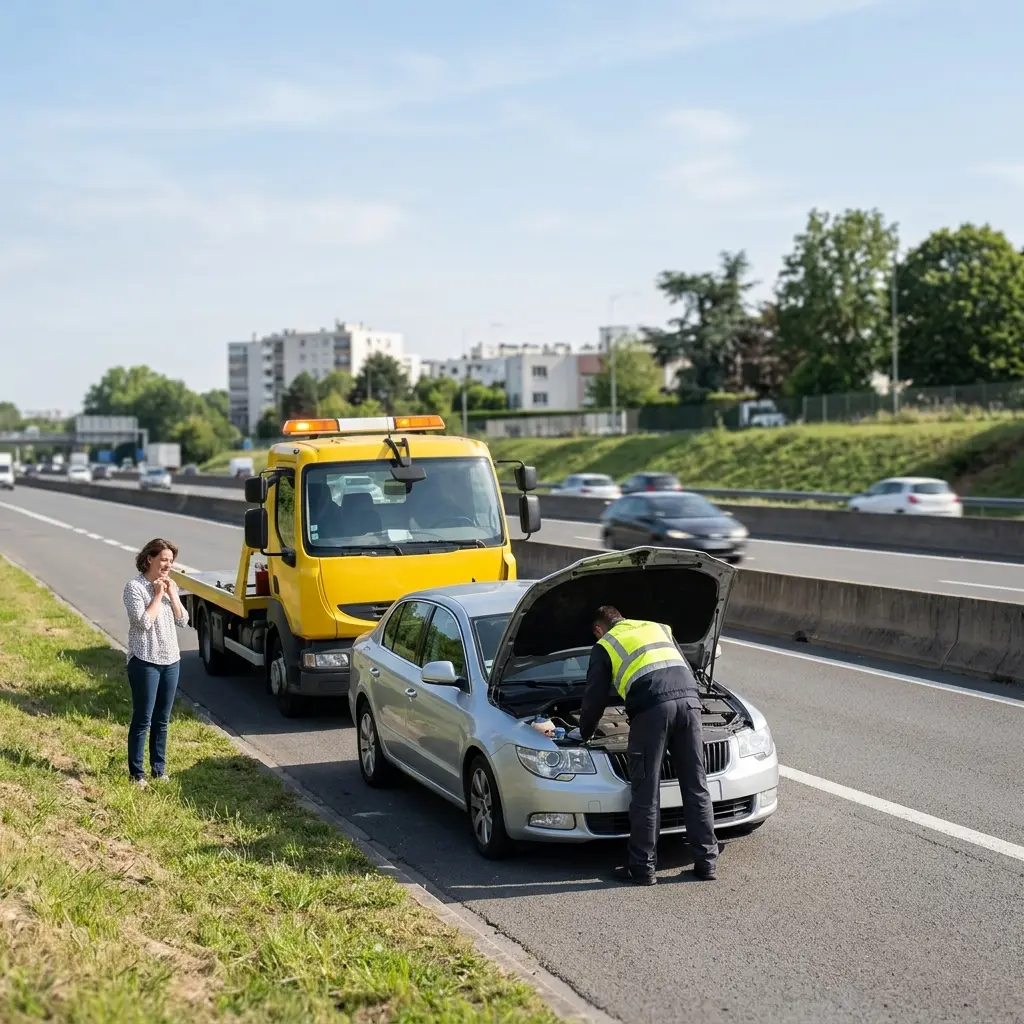 Les bons gestes à adopter en cas de panne sur un axe rapide