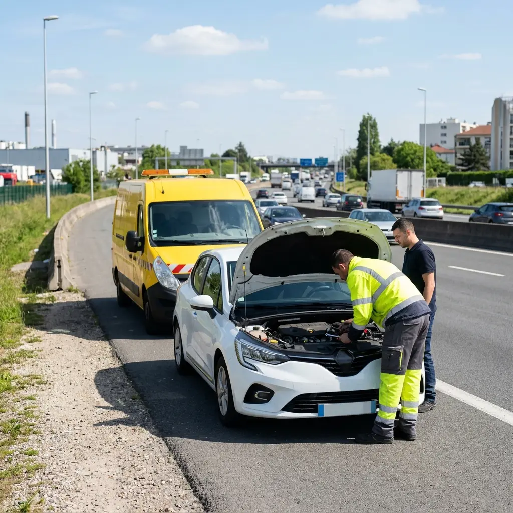Dépannage autoroute Villeneuve-la-Garenne (92390)